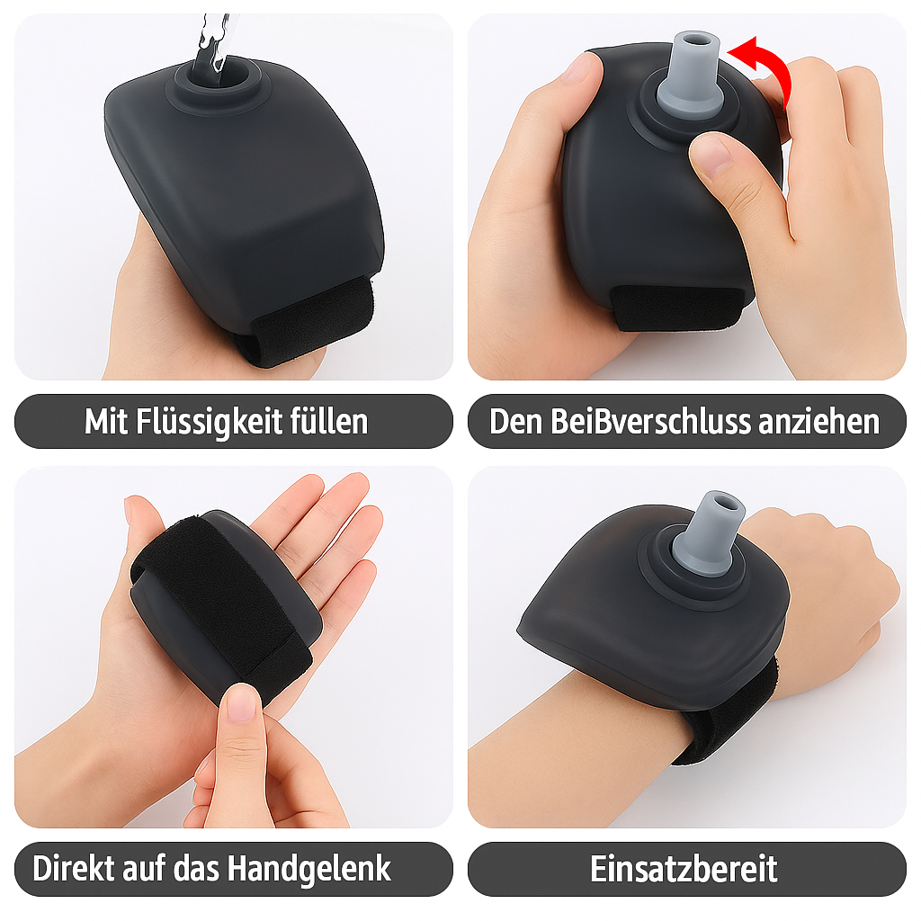 NordDrop - Handgelenk-Wasserflasche