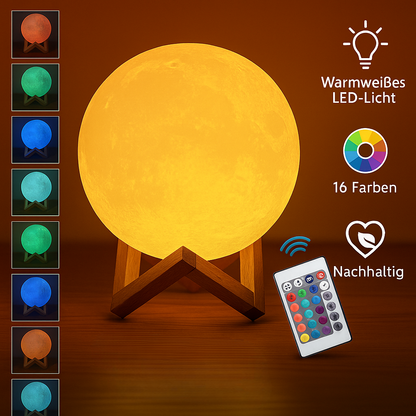 Lunara V3 - 3D Nacht-Mond-Licht