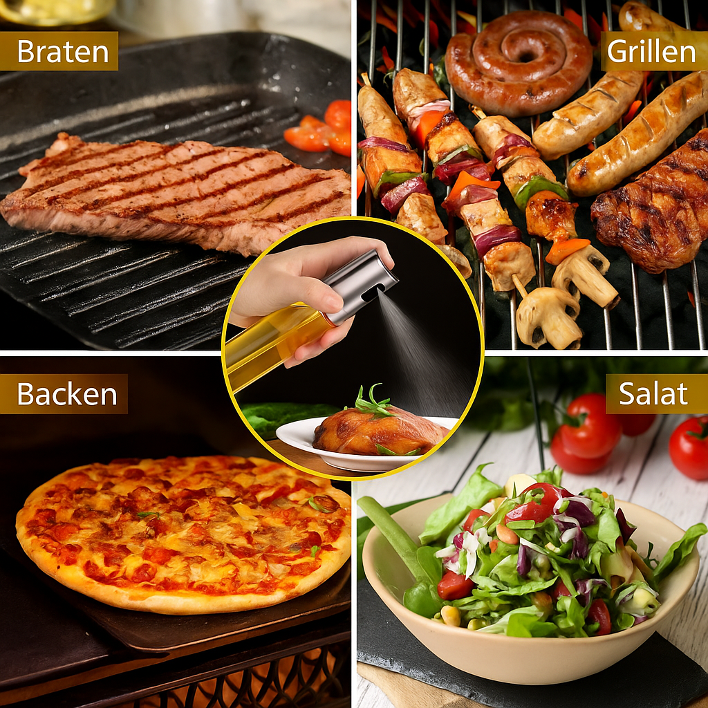 Dysa - Essig- und Öl-Sprühflasche