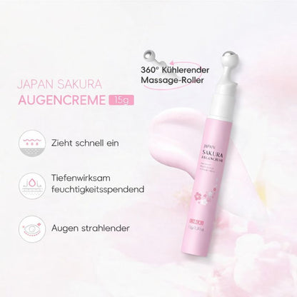 FjordGlow Sakura – Erfrischende Augenpflege mit 360° Rollmassage