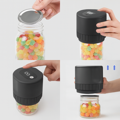 GlasVakuum Pro – Elektrischer Vakuumierer für Einmachgläser