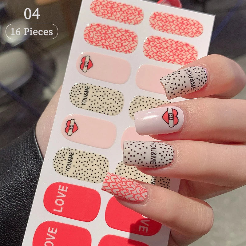 AuroraTips - Nagelaufkleber