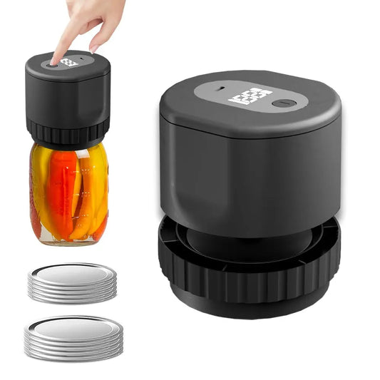 GlasVakuum Pro – Elektrischer Vakuumierer für Einmachgläser