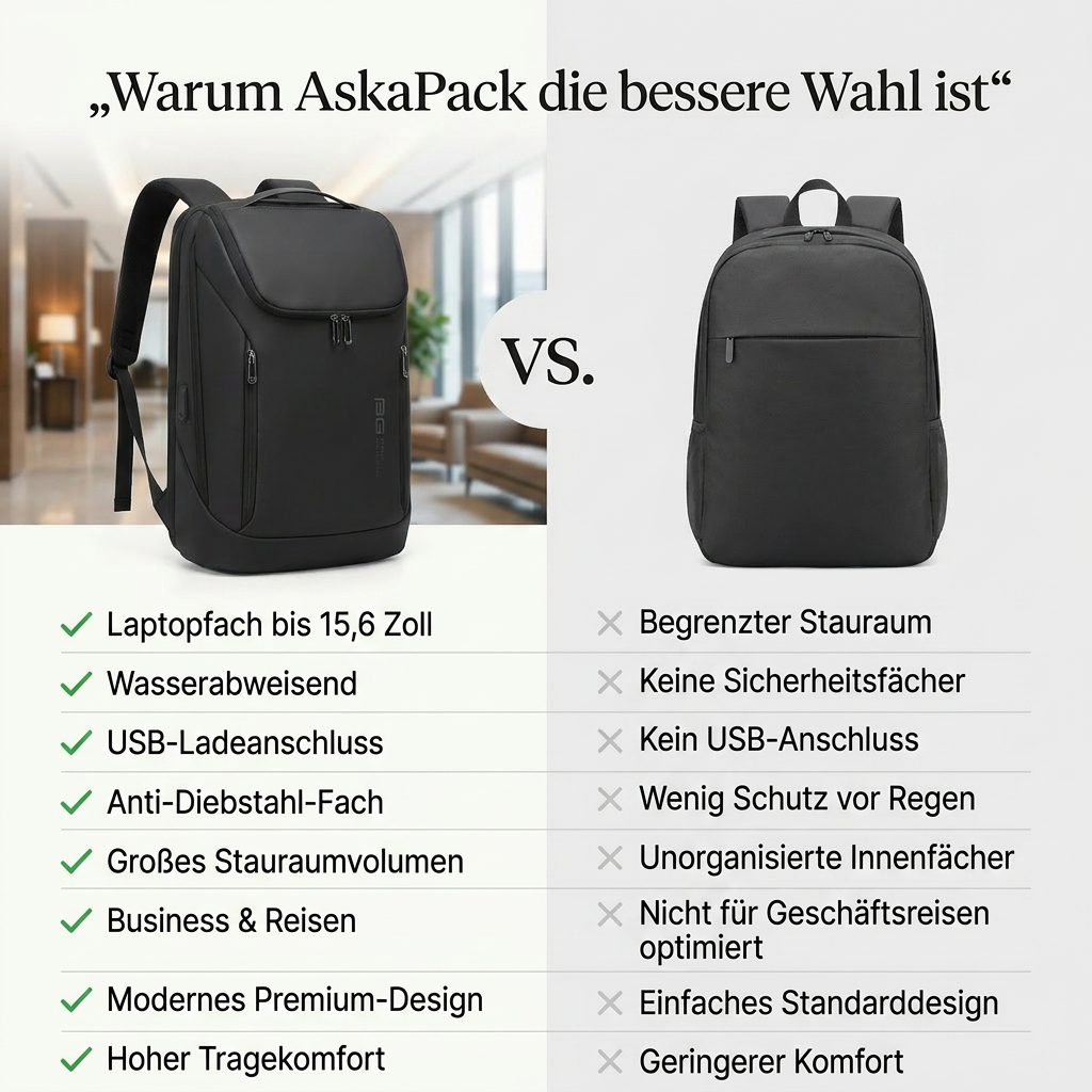 AskaPack - Business-Rucksack